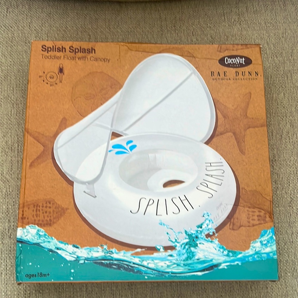 Rae Dunn Toddler Float with Canopy